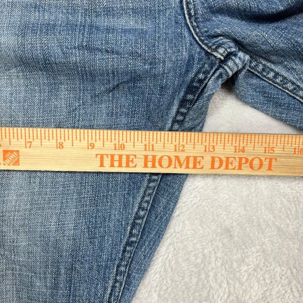 Levi's 559 Straight Jeans Men's Blue Denim Pockets Classic‎ Zip Fly - 37X31